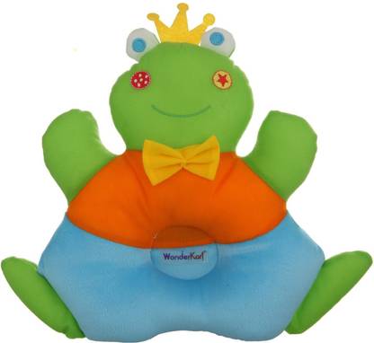 Chinmay Kids Cotton frog Bed/Sleeping Pillow