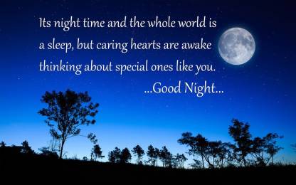 Its night time and the whole world is a sleep Paper Print
