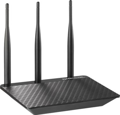 DIGISOL DG-HR3300TA Wireless Broadband Wireless Router 2.4 GHz 300 Mbps Wifi Speed Single Band External Antenna Ethernet (Cable Broadband)