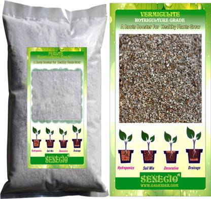SENECIO™ PERLITE & VERMICULITE 450g Each Horticulture Grade For Gardening Manure