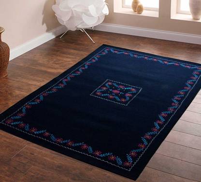 LOOMKART Multicolor Wool Carpet
