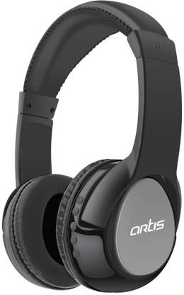 artis BH200M Bluetooth Headphone with Mic. / FM Radio / Micro SD card Reader (Grey) Bluetooth