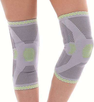 ALEX Hi-Tech Elastic knee Support with Hinges & Gel (3D Knee Cap) Knee Support