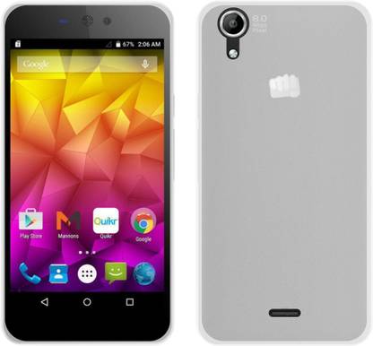 CASE CREATION Back Cover for Micromax Canvas Selfie Lens Q345 Ultra Thin Perfect Fitting 0.3mm Crystal Clear Totu Silicone Transparent Full Flexible Soft Corner protection Cover Guard with TPU Slim-fit Back Case