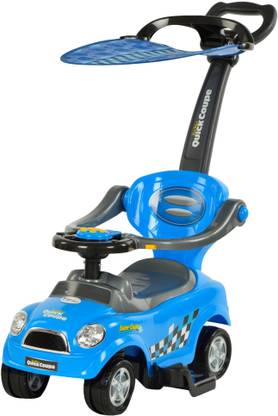 Toyhouse Multiway Jr. Push car w canopy in handle Car Non Battery Operated Ride On