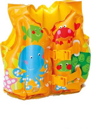 INTEX Deluxe Swim Vest (59661NP) Pool School Step 2 Swim Floatation Belt