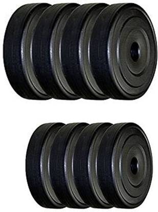 Protoner 20 kg spare 20kg pvc weight lifting plates Home Gym Combo