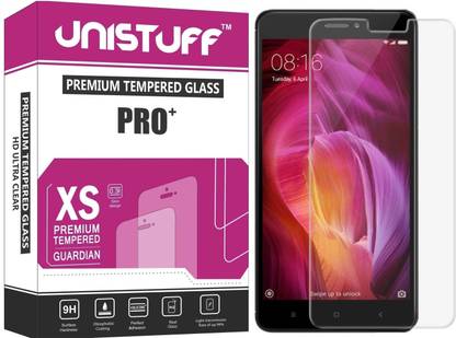 Unistuff Tempered Glass Guard for Mi Redmi Note 4