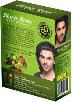 black rose Kali Mehandi (Pack of 5)