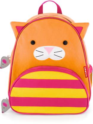 SKIP HOP Zoo Little Kid and Toddler Backpack, Chase Cat Backpack