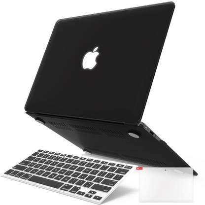 LUKE Matte Frosted Rubberized Hard Shell Cover for Newest Apple MacBook Pro 13" with Touch Bar A1706 A1708 (2016) with Keyguard,Touch Bar Protector,Dust plugs and LCD Protector Combo Set