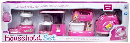 Toyvala Mini Kitchen appliances set For Girl 55 cm