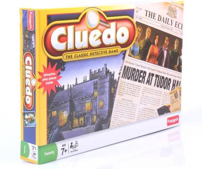 FUNSKOOL Funskool Cluedo-The Classic Detective Game for 7+ yrs Strategy & War Board Game
