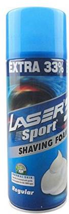 LASER 3 sport Shaving foam regular with aloe vera extra moisturising