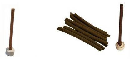ASOKAM 100% Pure And Natural Hawan Dhoop Sticks (Set Of 101,With 2 Stands) Sandal Dhoop
