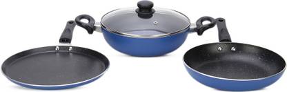 Surya Accent Granito Induction Bottom Non-Stick Coated Cookware Set