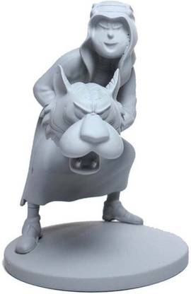 ENTERTAINMENTSTORE Tintin Abdullah Grey Monochrome Statue