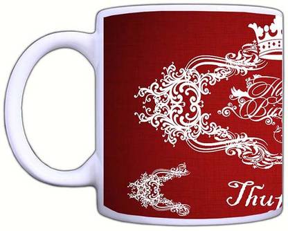 Muggies Magic Thupalli Birthday Name Ceramic Coffee Mug