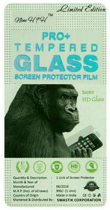 Nine h Tempered Glass Guard for LAVA IRIS X1 MINI