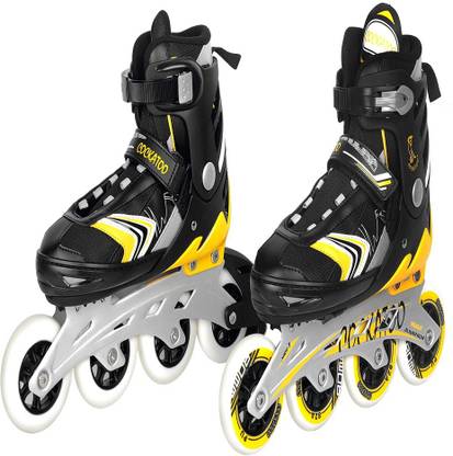 COCKATOO Stylish Big wheels 84mm size medium In-line Skates - Size 3.5-5.5 UK