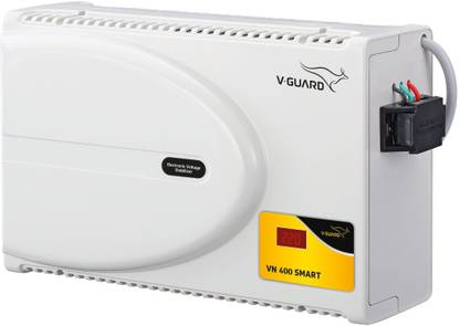 V-Guard VN 400 Smart with Digital Display for 1.5 Ton A.C (160V To 280V) Voltage Stabilizer