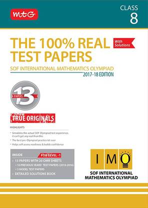 The 100% Real Test Papers (IMO) Class 8