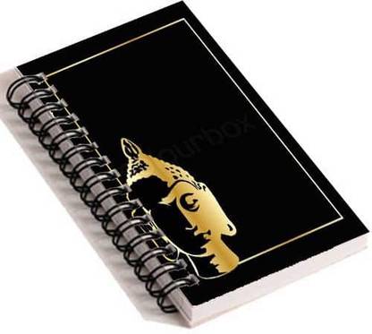 Advance Hotline Gautam Buddha - Spiral Diary (Paperback) A5 Diary Unruled 150 Pages