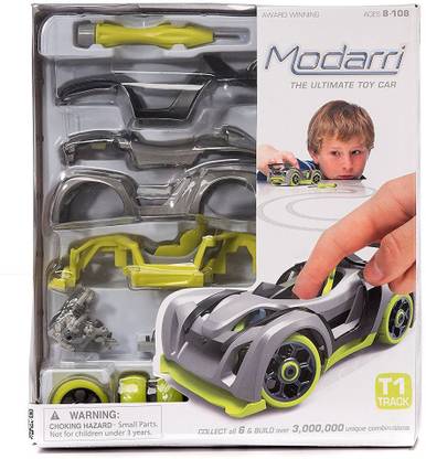 Modarri T1 Track Car Single - Build Your Car Kit Toy Set - Ultimate Toy Car