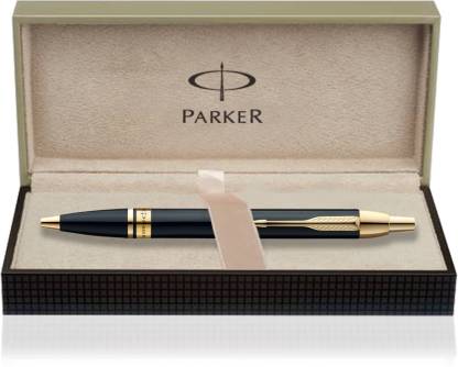 Parker Odyssey Laque Black Gold Trim Ball Pen