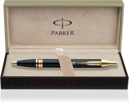 Parker Odyssey Laque Black Gold Trim Ball Pen