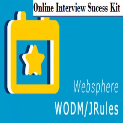 SAPSMART WODM / ILOG JRULES Online Interview video learning success kit