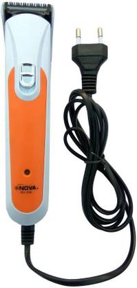 NOVA Wired (Non-rechargeable) Direct Power Electric Trimmer 45 min  Runtime 4 Length Settings