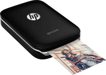 HP Sprocket Single Function Color Inkjet Printer (Borderless Printing)