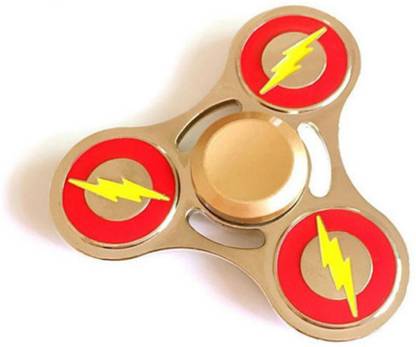 AncientKart High Speed Metal Super Hero Flash Fidget Spinner with spinning time upto 2-4 min