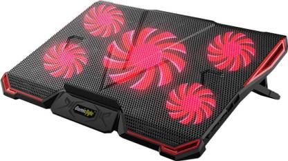 Cosmic Byte Asteroid Upto 17.3''Laptop 5 Fan Ergonomic Cooling Pad with Adjustable Height