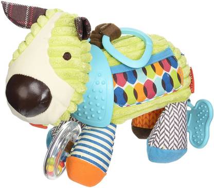 SKIP HOP Bandana Buddies Soft Activity Toy, Puppy