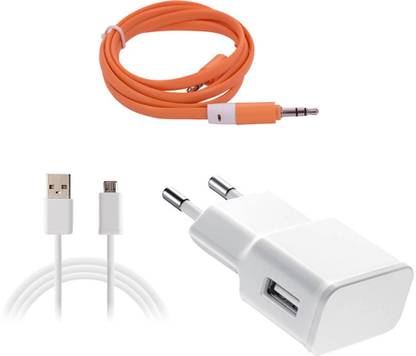 DAKRON Wall Charger Accessory Combo for Alcatel OneTouch Fierce XL