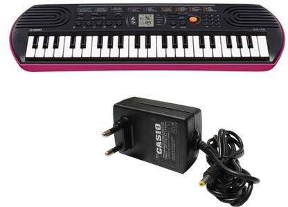 CASIO SA-78 with Adaptor (with Adaptor) Digital Portable Keyboard