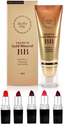 Elishacoy Gold Mineral BB Cream Combo