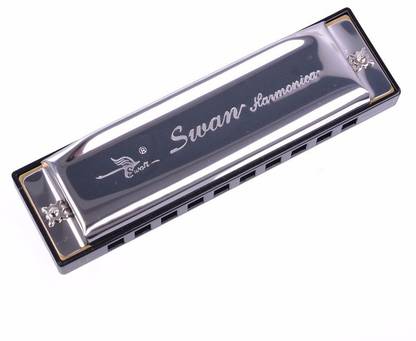 Maaron Swan 10 Hole Key-C Harmonica
