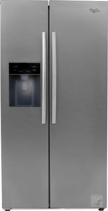 Whirlpool 568 L Frost Free Side by Side Refrigerator  (Steel, SBS 600)