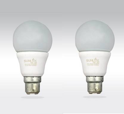 sunlux 5 W Basic Round B22 LED Bulb