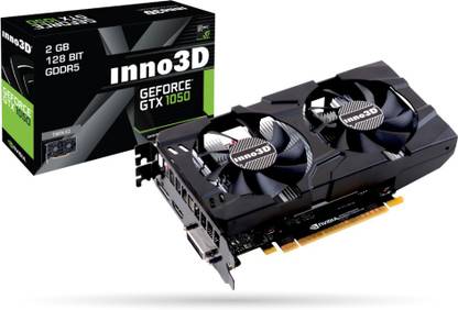 Inno3D GeForce GTX 1050 X2 GDDR5 2 GB NVIDIA Chipset 128 bit 1354 MHz Graphics Card