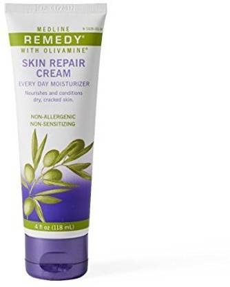 Medline Remedy Olivamine Skin Repair Cream,moisturize, Pump Tube, 2 Pack