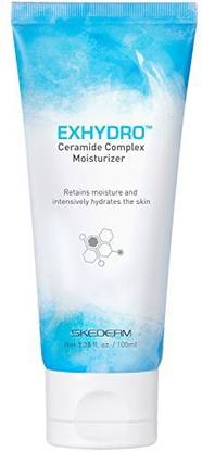 Skederm EXHYDRO Ceramide Complex Moisturizer. Retains moisture and intensively hydrates the skin