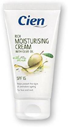 Cien Rich Moisturizing Cream with Olive Oil SPF 15