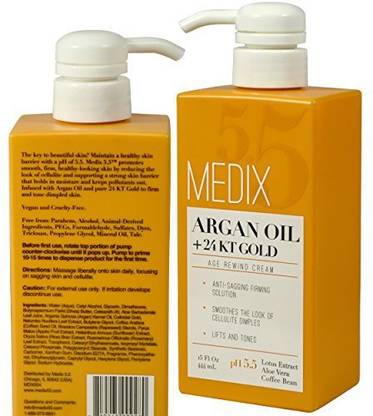 Medix 5.5 Anti-sagging firming cream to reduce the look wrinkles, cellulite, and blemishes