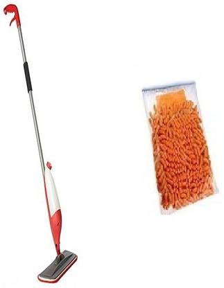 Edwin Clark Buy Spray Mop With Free 2 Pcs Microfibre Hand Gloves - SPYFBR2 Mop, Glove