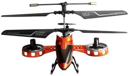TOYSHINE 4 Channel Remote Controlled Avatar Helicopter Toy, Sideways Flying, Rechargeable, Assorted Color