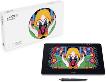 WACOM 13" DTH1320/K4-C cintiq pro 11.6 x 6.5 inch Graphics Tablet Connectivity - USB, Wireless